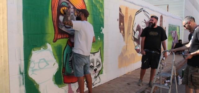 El Concurs exhibició de grafit Esprai convoca 18 artistes urbans al Centre de Congresos i Fires