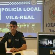 La Policia Local intervé per videoconferència en un curs universitari de resolució de conflictes a Colòmbia