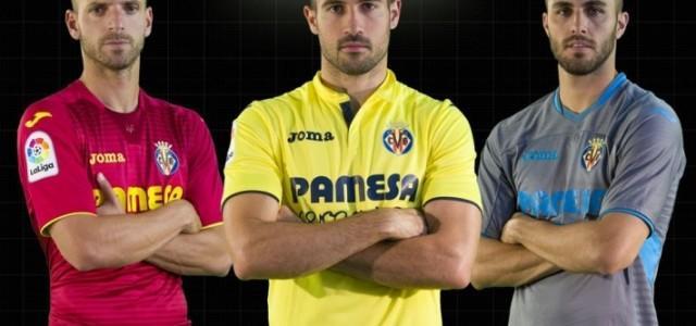 El Villarreal presenta les noves equipacions de Joma que utilitzarà aquesta temporada