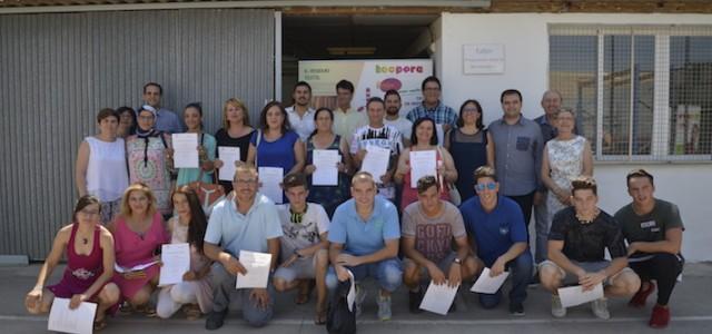 Tots Units clausura els cursos de formació amb èxit de reinserció social i laboral