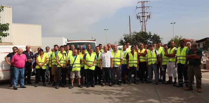 El primer torn de l’INEM-Agrari neteja barrancs i camins per pal·liar els efectes de les pluges de tardor