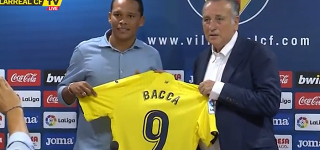 Bacca: “És una nova aventura venir a un gran club com el Villarreal, a una gran família”