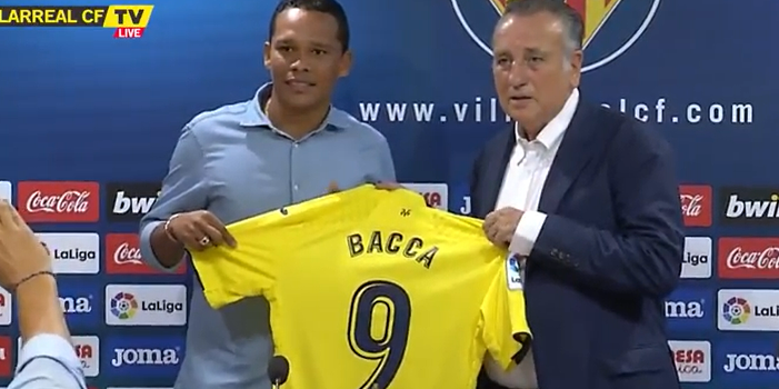 Bacca: “És una nova aventura venir a un gran club com el Villarreal, a una gran família”