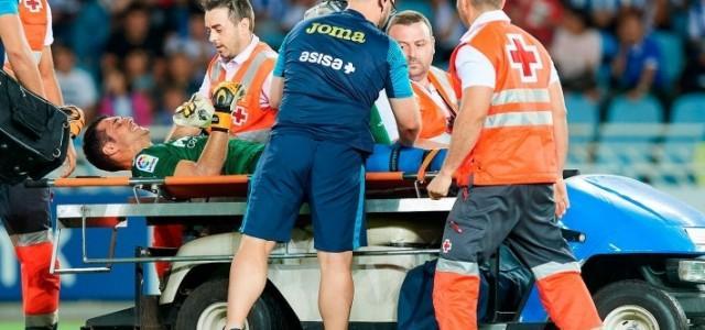 Alarma en el Villarreal: Andrés Fernández té danyat el lligament lateral del genoll dret