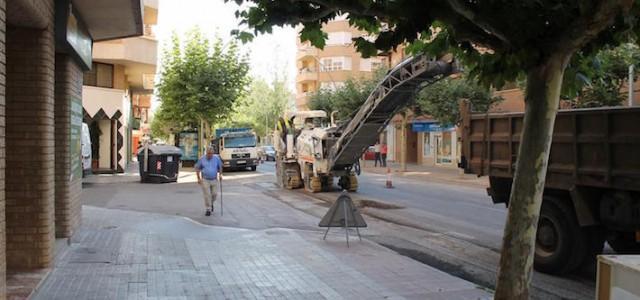 Serveis Públics redobla esforços per al manteniment i asfaltat de carrers triplicant la inversió fins als 330.000 euros