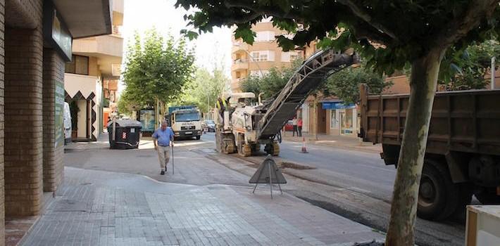 Serveis Públics redobla esforços per al manteniment i asfaltat de carrers triplicant la inversió fins als 330.000 euros