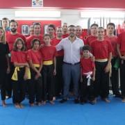 José Benlloch i Silvia Gómez visiten l’Escola de Kung Fu Vila-real