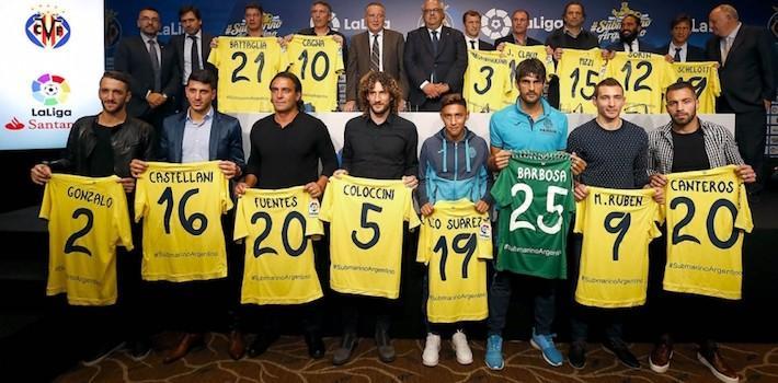 Benlloch promociona en Argentina amb el Villarreal la ‘Ciutat de l’Esport i el Futbol’