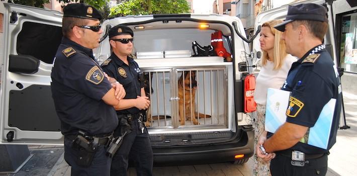 La Unitat Canina de la Policia Local ha sigut premiada amb la Distinció Nacional a les bones pràctiques