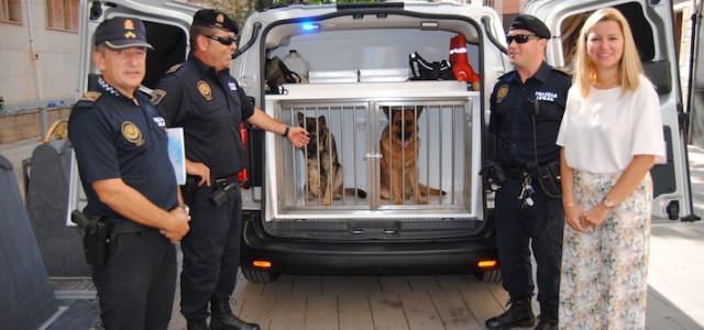 La Policia Local adquireix una nova furgoneta per a la Unitat Canina 