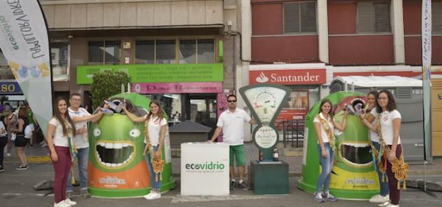 La campanya de reciclatge de vidre per a penyes fa la seua primera parada dins les festes de la Mare de Déu de Gràcia