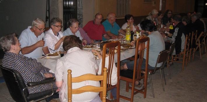 Els veïns del carrer de la Mare de Déu del Tremedal celebren les seues festes