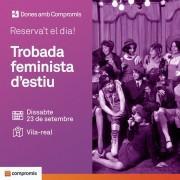 Compromís organitza una Trobada Feminista d’Estiu al Centre de Congressos El Molí aquest dissabte