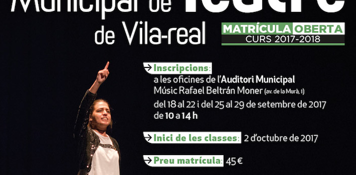 La 6a Escola Municipal de Teatre obri la inscripció amb set nous grups