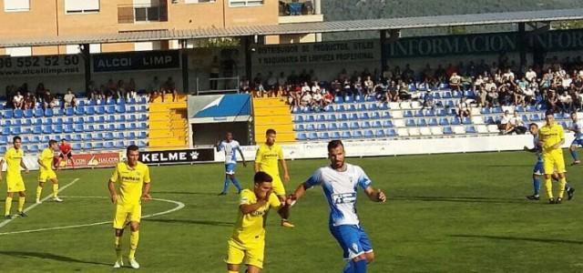 El Villarreal B aconsegueix un treballat punt contra l’Alcoià jugant amb deu 49 minuts