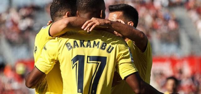 Un Bakambu en plena ratxa golejadora decideix amb el seu encert el triomf davant el Girona en Montilivi (1-2)