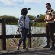 La plataforma de notícies sobre medi ambient de l’Agència EFE visita la desembocadura del Millars