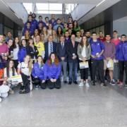 Roig ha lliurat les beques ‘Càtedra Villarreal de l’Esport’ en la Universitat Jaume I