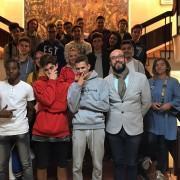 23 alumnes d’entre 15 i 18 anys de l’IES Broch i Llop visiten l’Ajuntament