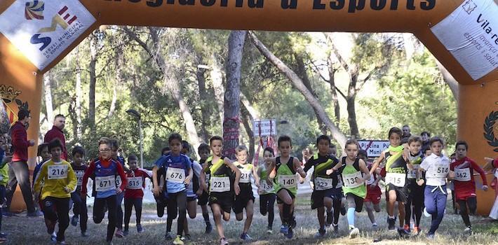 Prop de 700 corredors participen en el 20é Cros i el 2n Cros Popular Mare de Déu de Gràcia