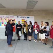El Cervantes acull la primera reunió transnacional del projecte Erasmus + amb mestres de Romania i de Lituània