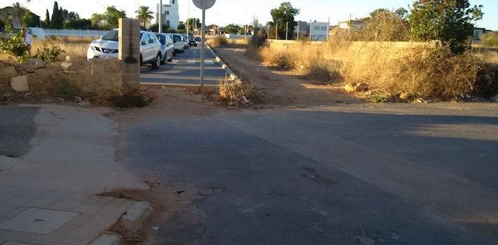 Cs critica el retard en l’obertura del carrer Serra de les Santés després d’haver sigut anunciada en estiu