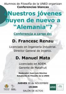 cartel conferencia 30 noviembre