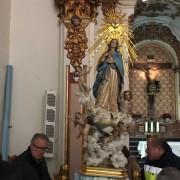 La Puríssima del Poble és traslladada a la capella del Crist de l’Hospital