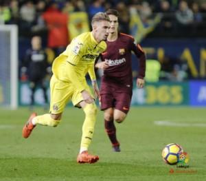 Samu Castillejo va tornar després de recuperar-se de la seua lesió. FOTO: LALIGA