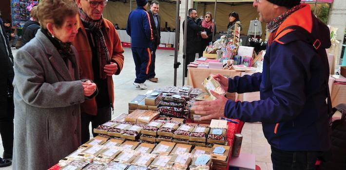 La Fira de Nadal pren la plaça Colom que serà un aparador dels productes locals