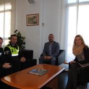 Vila-real reconeix l’oficial de la Policia Local Alfonso Monfort pel premi al Treball de Final del Màster