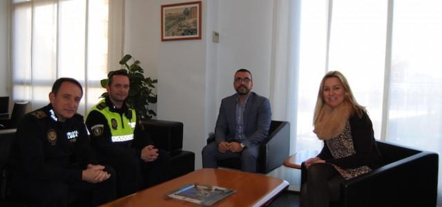 Vila-real reconeix l’oficial de la Policia Local Alfonso Monfort pel premi al Treball de Final del Màster