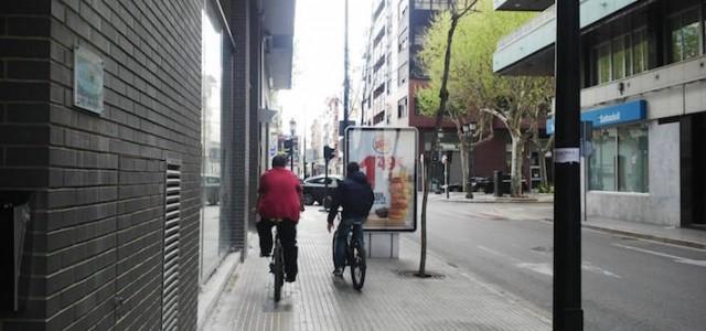 Quatre ciclistes denunciats en la campanya de seguretat i convivència per a bicicletes i vianants