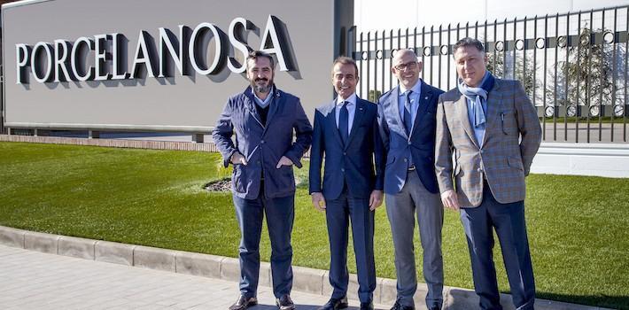 L’ambaixador de Qatar a Espanya visita les instal·lacions de Porcelanosa Grup a Vila-real