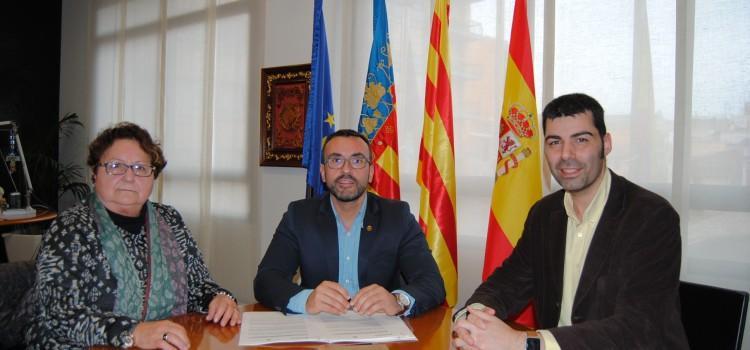 Vila-real col·labora amb l’associació Afervil amb la signatura d’un conveni recolzat amb 10.000 euros