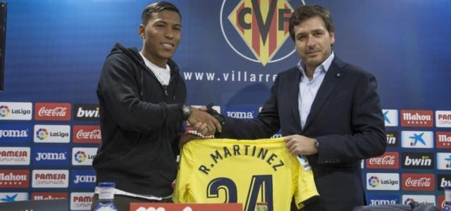 Roger Martínez, entusiasmat en la seua presentació com a nou jugador del Villarreal