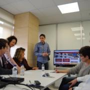 Una delegació de Peñíscola visita l’Ajuntament per a conèixer els avantatges de l’expedient digital 