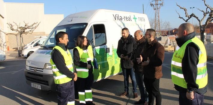La furgoneta de repàs de Vila-real+neta atén una dotzena d’incidències al dia i realitza 203 serveis en febrer