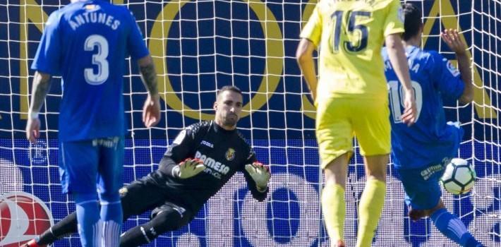 El Villarreal es retroba amb la victòria davant el Getafe (1-0) el dia en el que Sergio Asenjo para dos penals