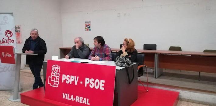 El PSPV aprova la llista de delegats al congrés comarcal, amb Javier Serralvo al front