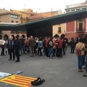 Un centenar de persones es concentren “davant els empresonaments i la violència policial a Catalunya”