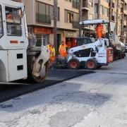 El pla de manteniment de vies urbanes posa a punt els principals encreuaments de l’avinguda Pius XII