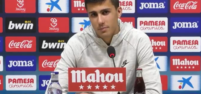 Rodri: “L’objectiu és anar al màxim fins al final i ja es veurà què passa amb el Mundial”