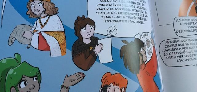 Un còmic ‘made in’ Avalem Joves dóna a conèixer per primera vegada la funció i serveis de l’Arxiu Municipal