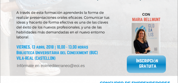 La BUC acull l’últim taller de la província del Concurs d’emprenedors organitzat per l’EOI 