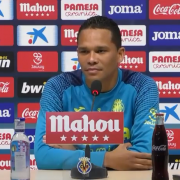 Bacca: “No sóc conformista i vull més gols per a ajudar a guanyar partits al Villarreal”