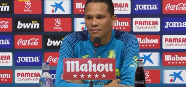 Bacca: “No sóc conformista i vull més gols per a ajudar a guanyar partits al Villarreal”