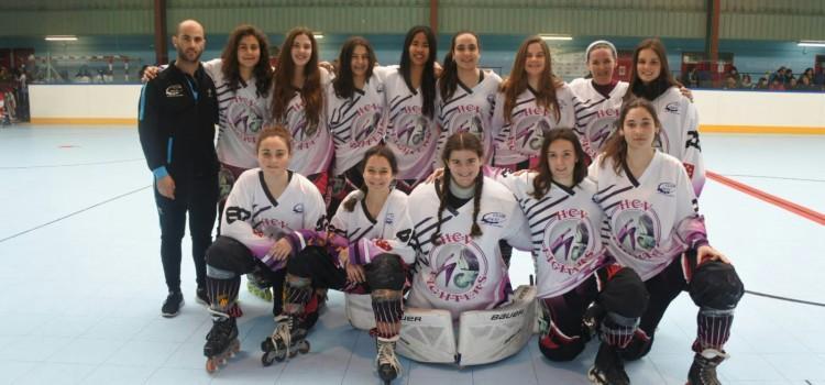 Figthers Vila-real es proclamen campiones de la Lliga Or femenina d’hoquei línia