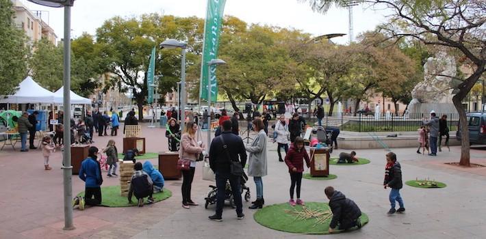 Assaltabarris torna aquest divendres al jardí de Jaume I després de la cancel·lació per la pluja en març