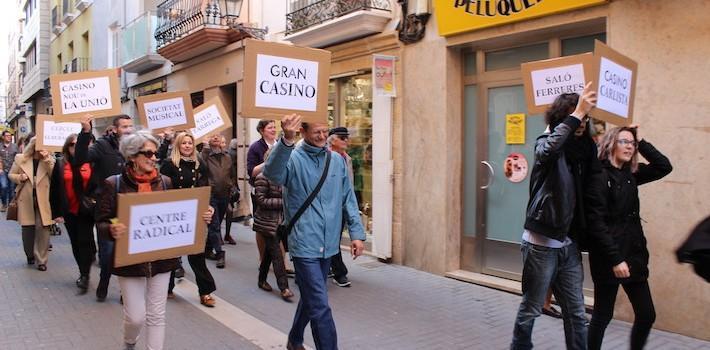 La Ruta del Memorial Democràtic recrea en l’inici del recorregut el discurs de proclamació de la República 